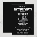 Search for wrestling invitations Party