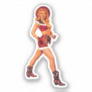 Search for cute cowboy stickers Vintage