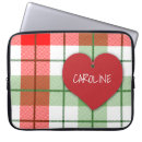 Search for plaid christmas electronics Red and green