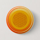 Search for sacred round badges Blume des lebens