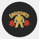 Search for funny gingerbread man stickers Merry christmas