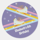Search for ice skating birthday stickers Winter