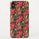 Search for red roses pattern iphone cases Abstract