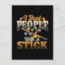 Search for billiards balls invitations Cue stick