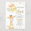 Search for cute giraffe invitations Modern