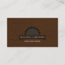 Search for blade business cards Carpenter