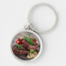 Search for steak key rings Close up