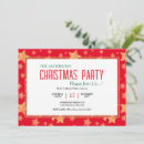 Search for red white gold invitations Festive