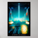 Search for synthwave posters Sci fi