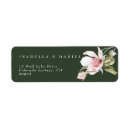 Search for magnolia wedding return address labels Elegant