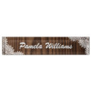 Search for rustic wood name plates Chic