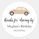 Search for vintage automobile stickers Birthday