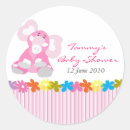 Search for cute elephant baby shower stickers Sweet