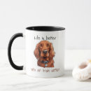 Search for lifes better with a dog mugs Cute
