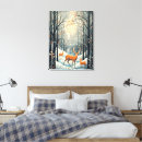 Search for retro christmas canvas prints Vintage