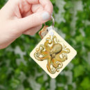 Search for steampunk square key rings Marine life