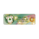 Search for cute st patricks day return address labels Clover