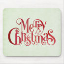 Search for merry christmas mouse mats Red