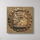 Search for aztec canvas prints Civilisation
