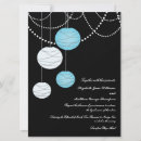 Search for paper lantern invitations Blue
