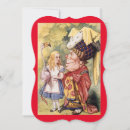 Search for queen of hearts invitations Alice