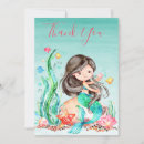 Search for mermaid birthday cards Under the sea party