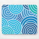 Search for blue swirl pattern mouse mats Modern