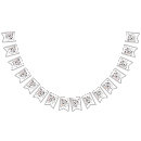 Search for funny bunting flags Cat