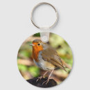 Search for robin bird key rings Red