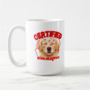 Search for cute dog illustration mugs Golden retriever