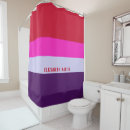 Search for pink stripes shower curtains Purple