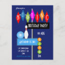 Search for bowling birthday cards Blue