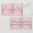 Search for pineapple business cards Girly