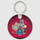 Search for microphone key rings Music