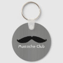 Search for cool moustache key rings Black