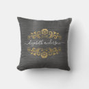 Search for grey and gold cushions Script