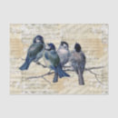 Search for bird tissue paper Vintage