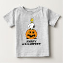 Search for jack o lantern baby shirts Snoopy