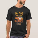 Search for mozzarella tshirts Just