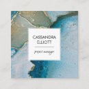 Search for turquoise and gold business cards Abstract