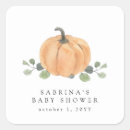 Search for watercolor pumpkin stickers Pumpkin baby shower