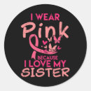 Search for love my sister stickers Awareness