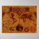 Search for map designs posters Old world maps
