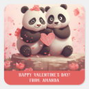 Search for valentine panda stickers Kids
