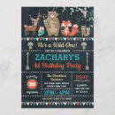 Search for tribal 1st birthday invitations Woodland