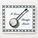 Search for banjo mouse mats Bluegrass