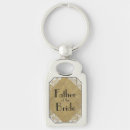 Search for father of the bride key rings Elegant