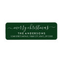 Search for seasons return address labels Merry christmas