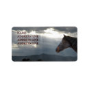 Search for with horses return address labels Horse lover