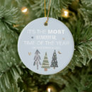 Search for most wonderful time christmas tree decorations Elegant